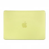 Pipetto MacBook Neo 13 (A18 Pro) gennemsigtigt hårdskalcover - Frostet citrus