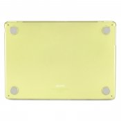 Pipetto MacBook Neo 13 (A18 Pro) kova läpinäkyvä suojakuori - Huurteinen sitrus