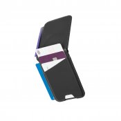 Mujjo Magsafe Leather Wallet Stand - Black