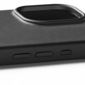 Mujjo Leather Case for iPhone 16 - Black