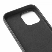 Mujjo Leather Case for iPhone 16 - Black
