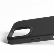 Mujjo Leather Case for iPhone 16 - Black