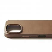 Mujjo Leather Case for iPhone 16 - Tan