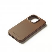 Mujjo Leather Case for iPhone 16 Pro - Tan