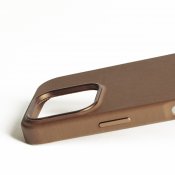 Mujjo Leather Case for iPhone 16 Pro - Tan