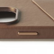 Mujjo Wallet Leather Case for iPhone 16 Pro - Tan