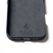 Mujjo Full Leather Case for iPhone 17 - Basalt