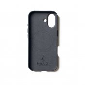 Mujjo Full Leather Case for iPhone 17 - Basalt