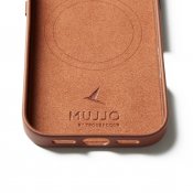 Mujjo Full Leather Case for iPhone 17 - Tan