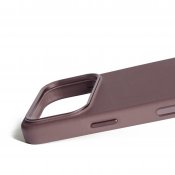 Mujjo Leather Case for iPhone 17 Pro - Bronze Red