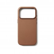 Mujjo Leather Case for iPhone 17 Pro - Tan