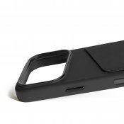 Mujjo Wallet Leather Case for iPhone 17 Pro - Black