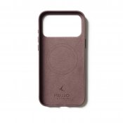 Mujjo Leather Case for iPhone 17 Pro Max - Bronze Red