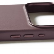 Mujjo Leather Case for iPhone 17 Pro Max - Bronze Red