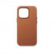 Mujjo Full Leather Case with MagSafe for iPhone 14 Pro - Tan