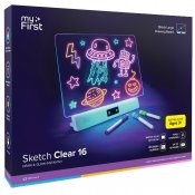 myFirst Sketch Clear 16 Drawing Board - Blue