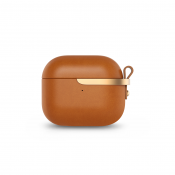 Moshi Pebbo Luxe for AirPods 3 - Caramel Brown