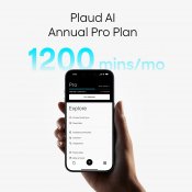 PLAUD AI Pro - Årsabonnemang 1200 minuter per månad