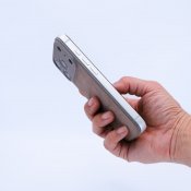 Süti Nano Suede PhoneBack iPhone 17 Pro Maxille - Hiekkakivi