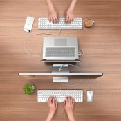 Satechi LX3 Slim USB-C-tastatur - nordisk layout - Sølv