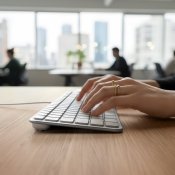 Satechi LX3 Slim USB-C-tastatur - nordisk layout - Sølv