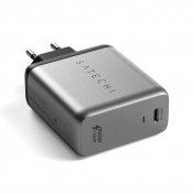 Satechi 100W GaN PD-oplader med USB-C udtag - Rumgrå