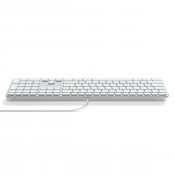 Satechi LX3 Slim USB-C-tastatur - nordisk layout - Sølv