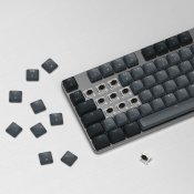 Satechi sM3 Slim mekanisk bakgrunnsbelyst Bluetooth Tastatur med nordisk layout - Mørk