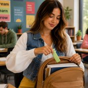 Satechi USB-C Snap Hub för MacBook Neo - Citrus