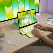 Satechi USB-C Snap Hub för MacBook Neo - Citrus