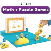 Shifu Plugo: STEM Wiz Pack 3 spel i ett paket - Matematik, Ordförråd, Pussel,