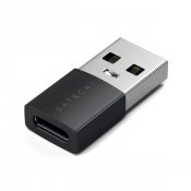 Satechi USB-A till USB-C-adapter X2 - Rymdsvart