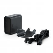 Satechi ChargeView 140W 4-ports USB-C-desktoplader - Stellarsvart