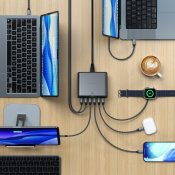 Satechi ChargeView 240 W Desktop-laddare - Rymdsvart