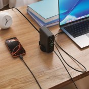 Satechi ChargeView 240 W Desktop-laddare - Rymdsvart