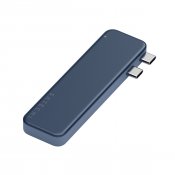 Satechi USB-C Snap Hub för MacBook Neo - Indigo