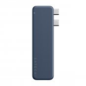 Satechi USB-C Snap Hub för MacBook Neo - Indigo