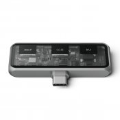 Satechi mobil XR Hub med ljud - Space Grey