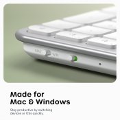 Satechi EX3 Slim trådlöst tangentbord med amerikansk engelsk layout - Silver