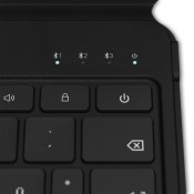 Satechi OntheGo™ Tastatur med stativ Nordisk layout Bluetooth - Sort