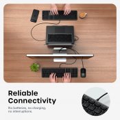 Satechi LX3 slim USB-C-tastatur - US layout - Stellarsvart