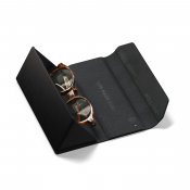 Satechi FindAll™ Vegansk læderbrilleetui med Find My Apple  - Sort