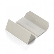 Satechi FindAll™ Vegansk læderbrilleetui med Find My Apple  - Sand