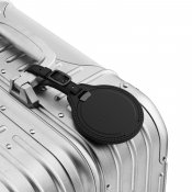 Satechi FindAll™ Vegansk skinnbagasjelapp med Find My Apple  - Svart