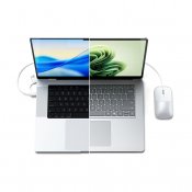 Satechi Slim LX Wired Mouse - Silver