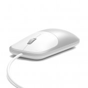Satechi Slim LX Wired Mouse - Silver