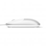 Satechi Slim LX Wired Mouse - Silver