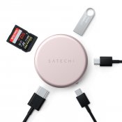 Satechi OntheGo™ 5-in-1 Multiport Adapter for MacBook Neo - Blush