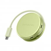 Satechi OntheGo™ 5-i-1-multiportadapter för MacBook Neo - Citrus