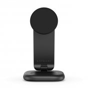 Satechi 3-i-1 hopfällbart Qi2 trådlöst laddställ - Svart